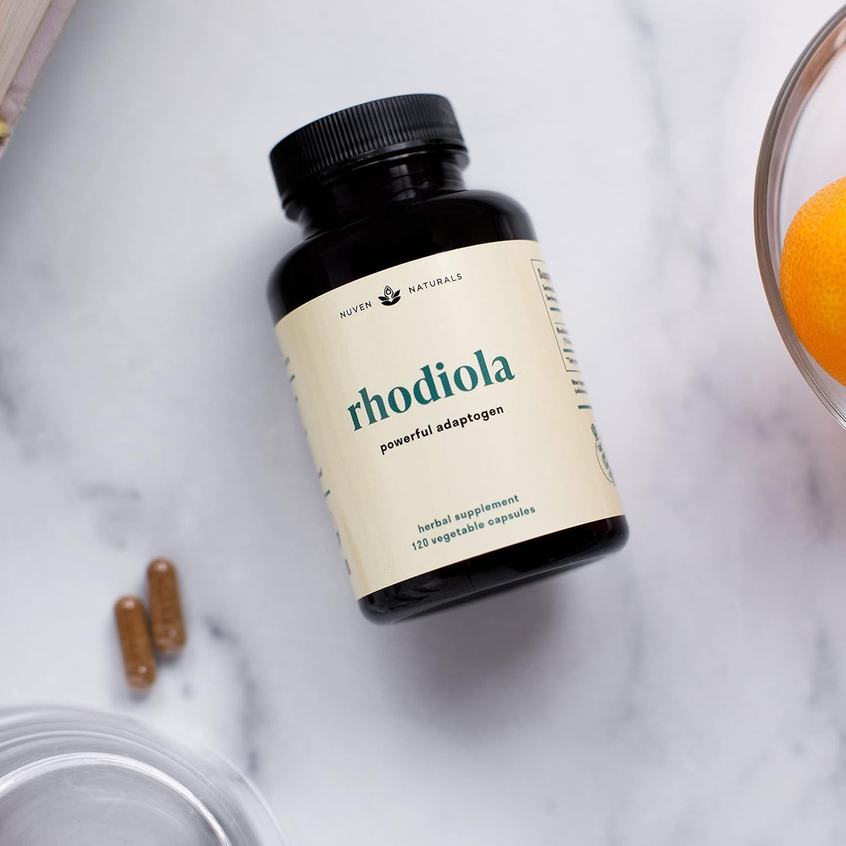 Suplemento Rhodiola Rosea 120 cápsulas Ultra potente 120 und