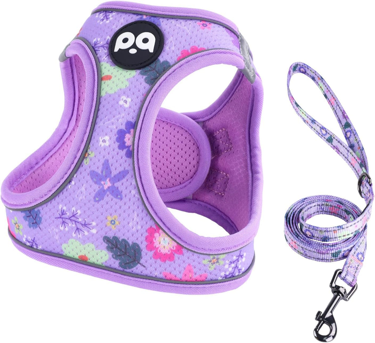 Arnés y Correa para Gatos, Ajustable, con Tiras Reflectantes