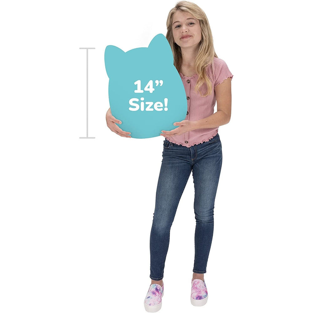 Peluches Squishmallows cáscara marrón Maíz moteado de 14