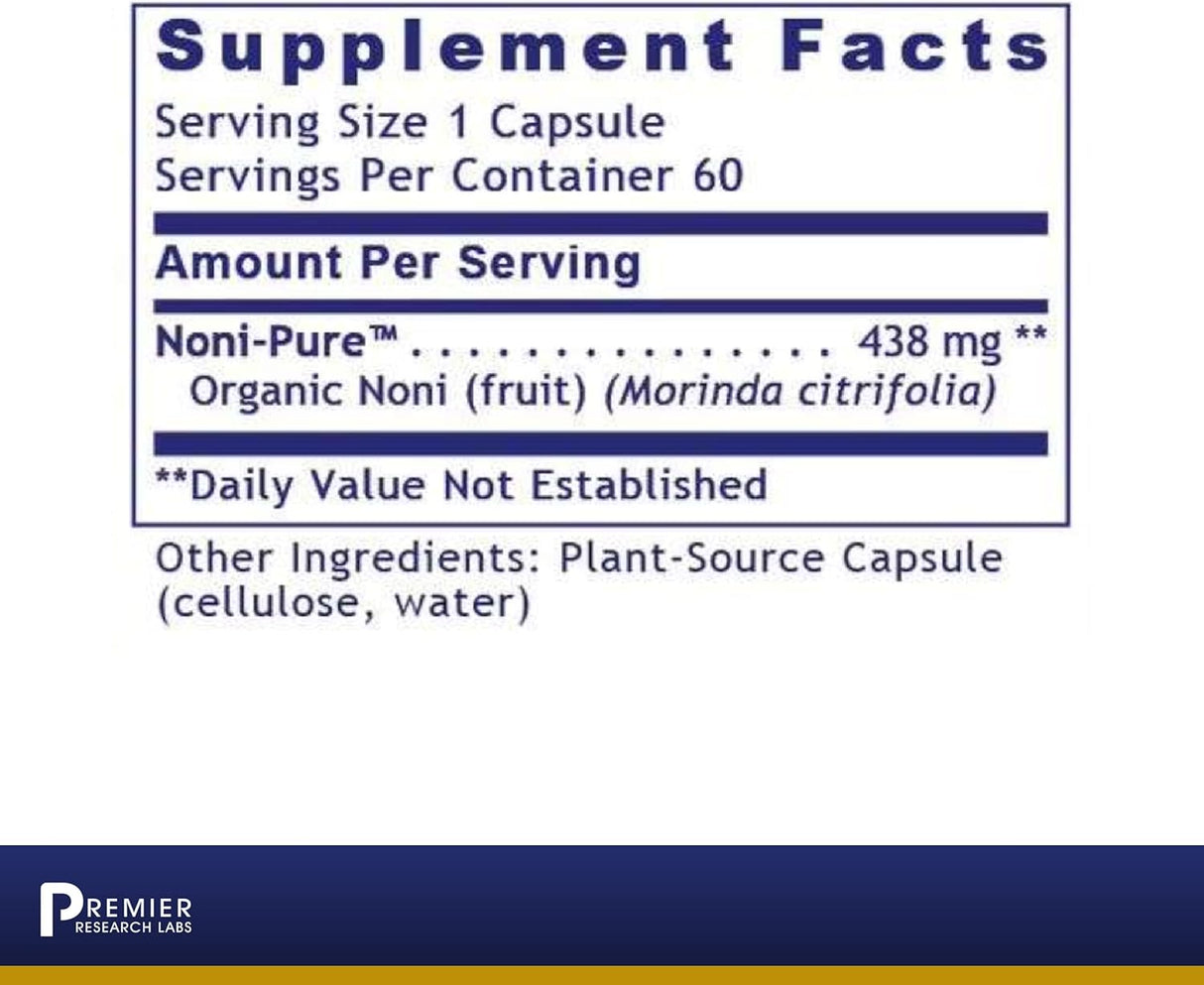 Suplementos Noni apoyo para la digestión y la defensa 60 un