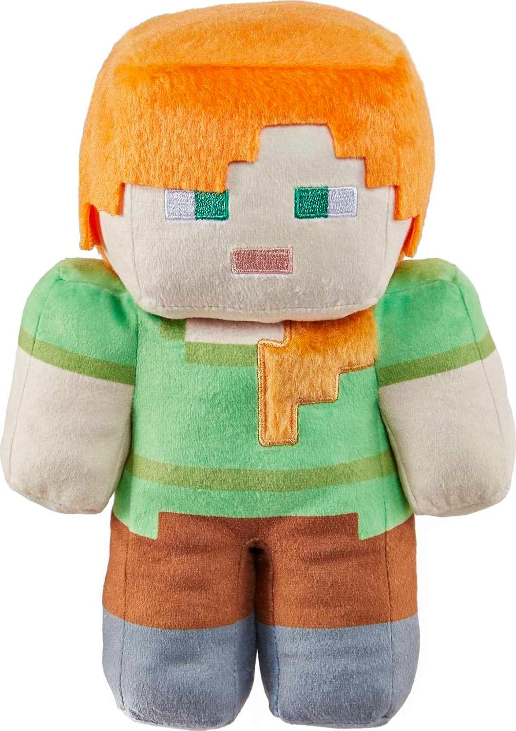 Muñeca de Peluche Minecraft Alex, Mattel, Coleccionable, 3+ Años