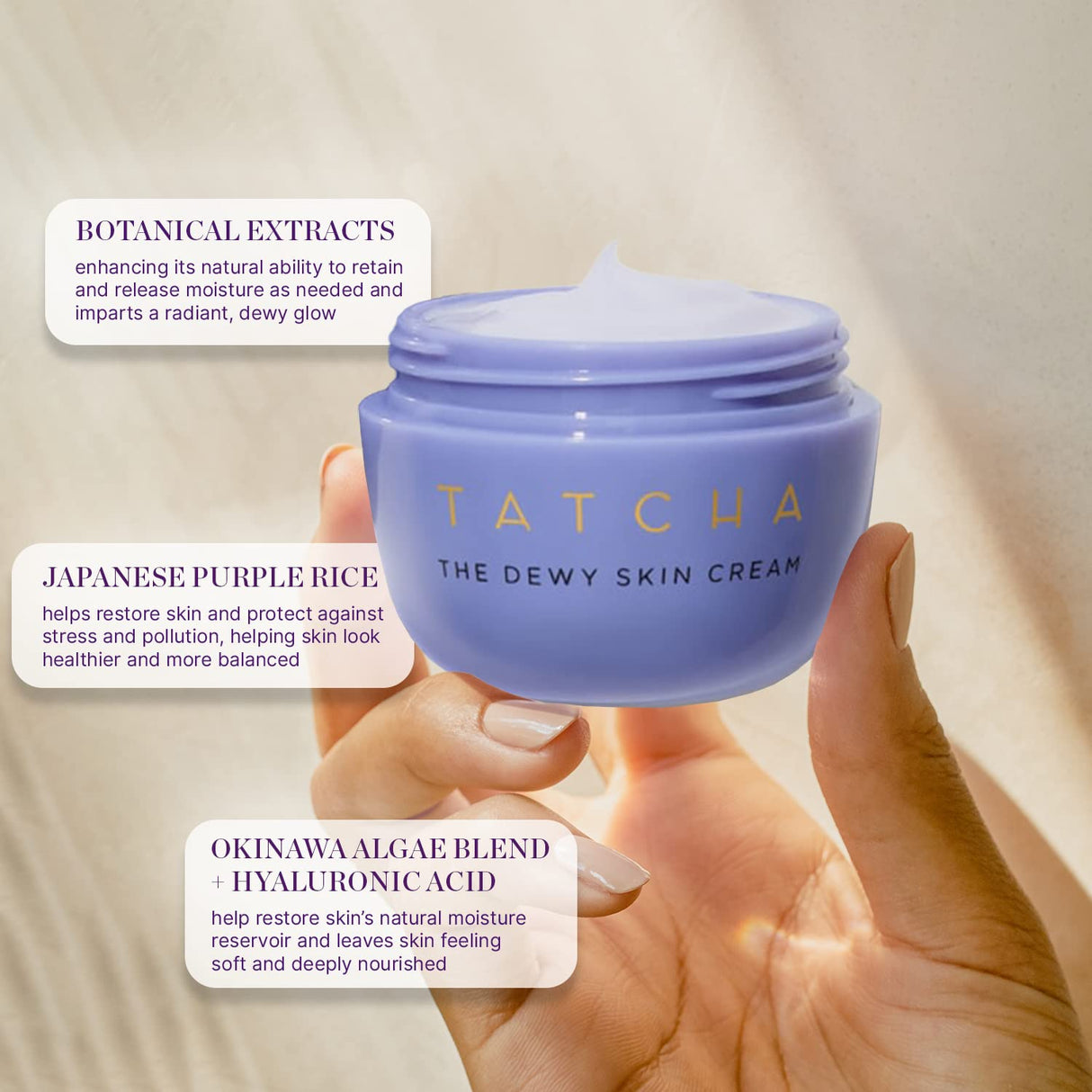 crema facial hidratante TATCHA