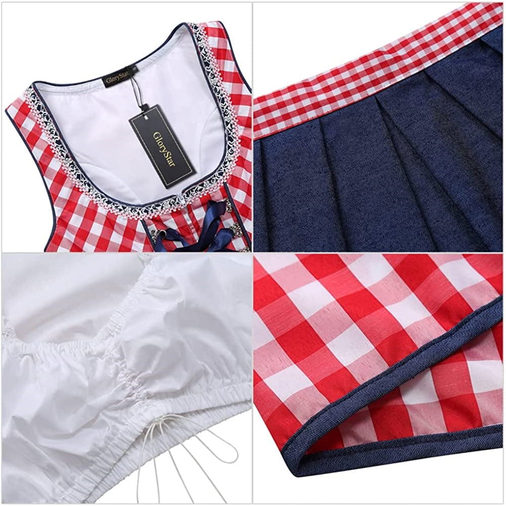 Disfraces de Vestido para mujer azil oscuro talla XL