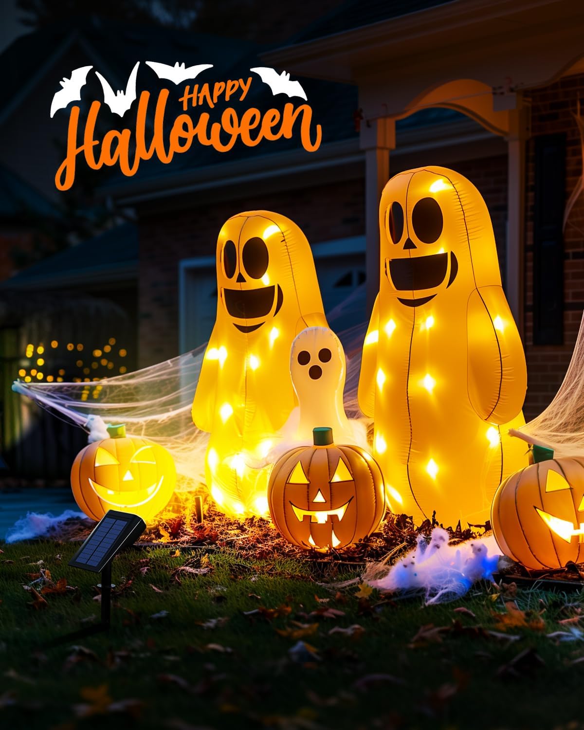 Reflectores Solares para Exterior, IP67, 3 Modos de Luz