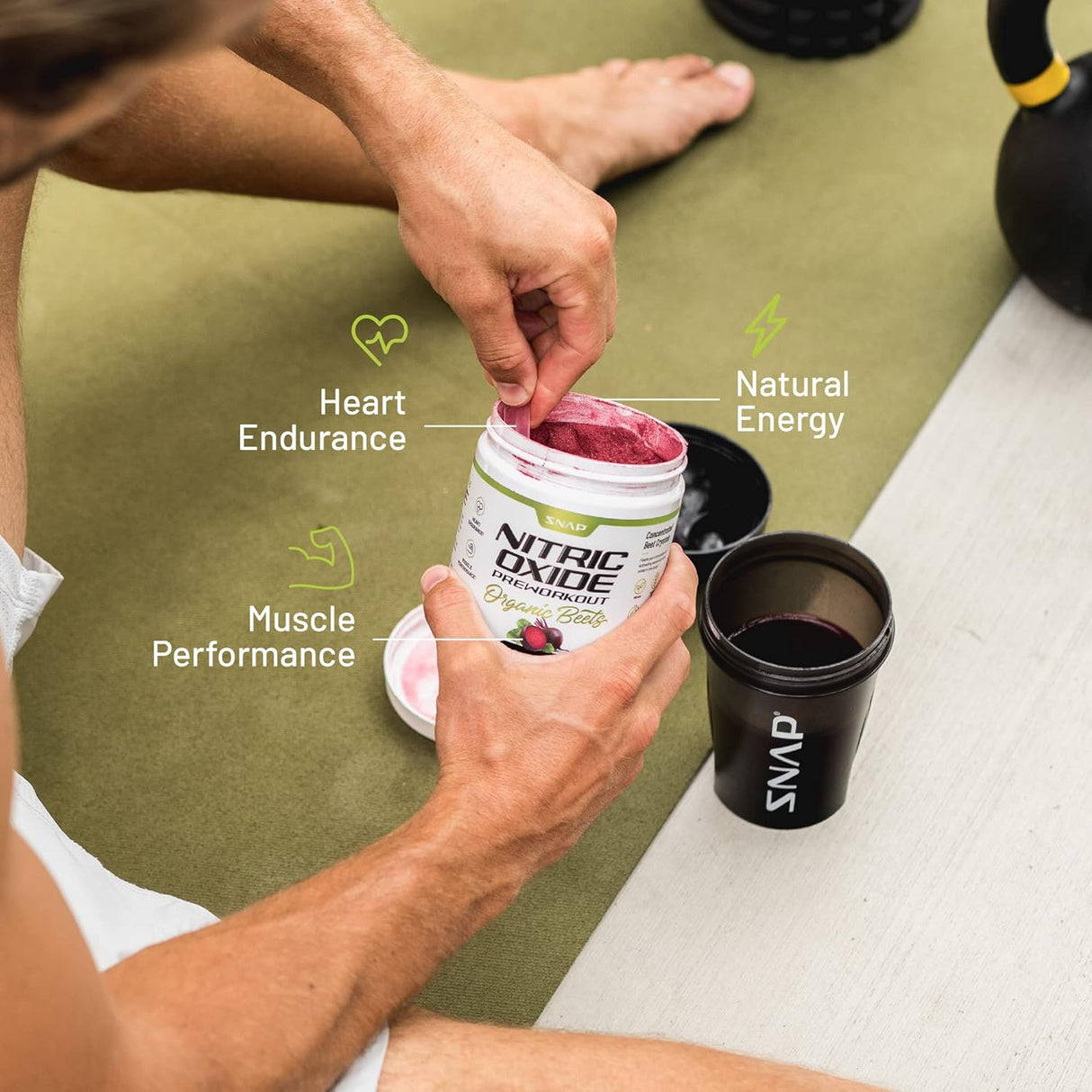 Reforzador de óxido nítrico orgánico de raíz de remolacha