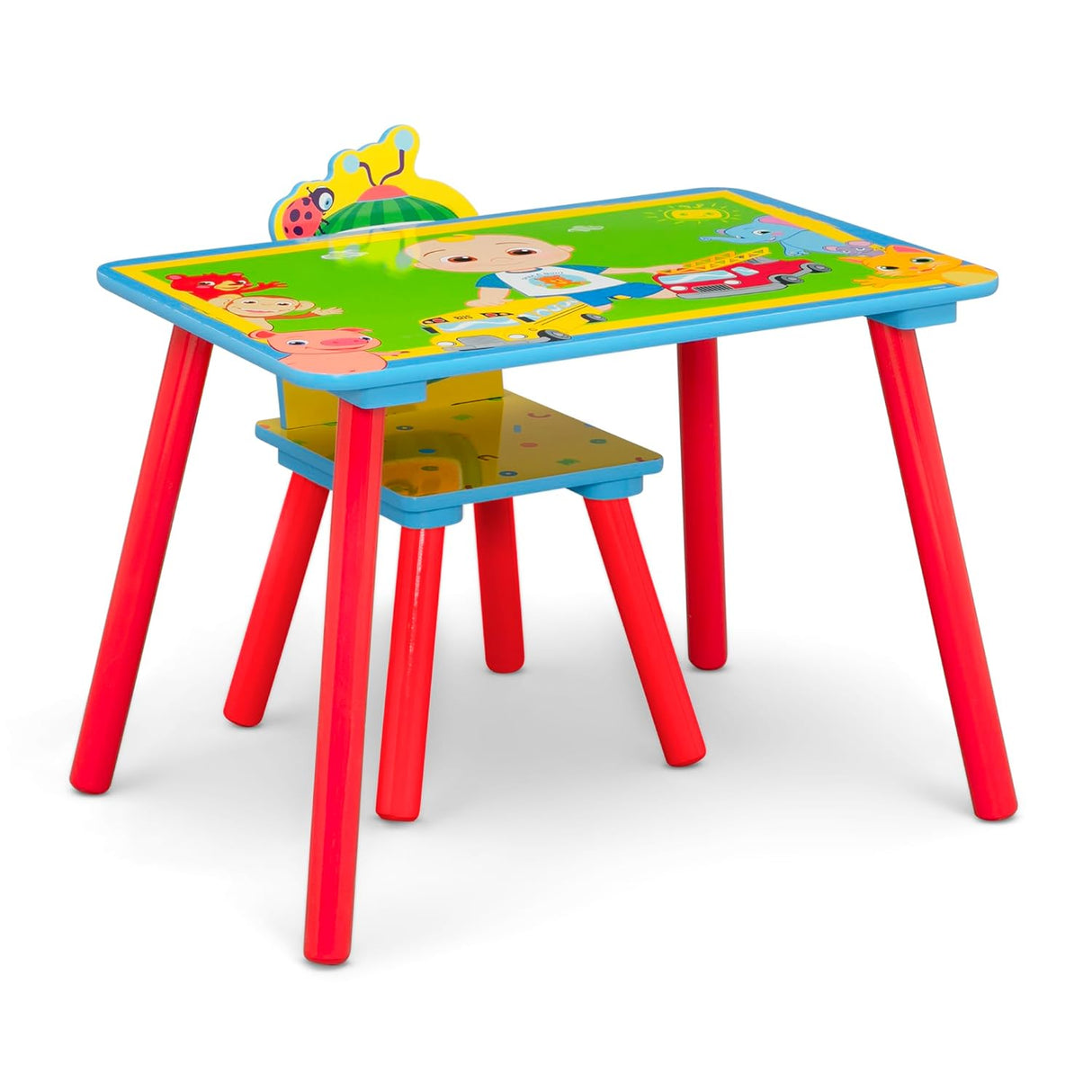 Juego de sala de juegos CoComelon de 3 piezas para niños