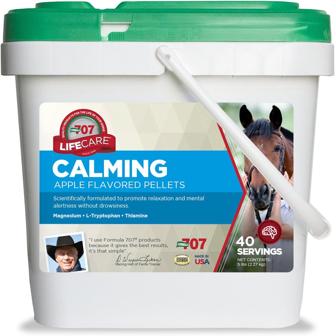 Suplemento Equino Formula 707 5LB - Calma y Enfoque