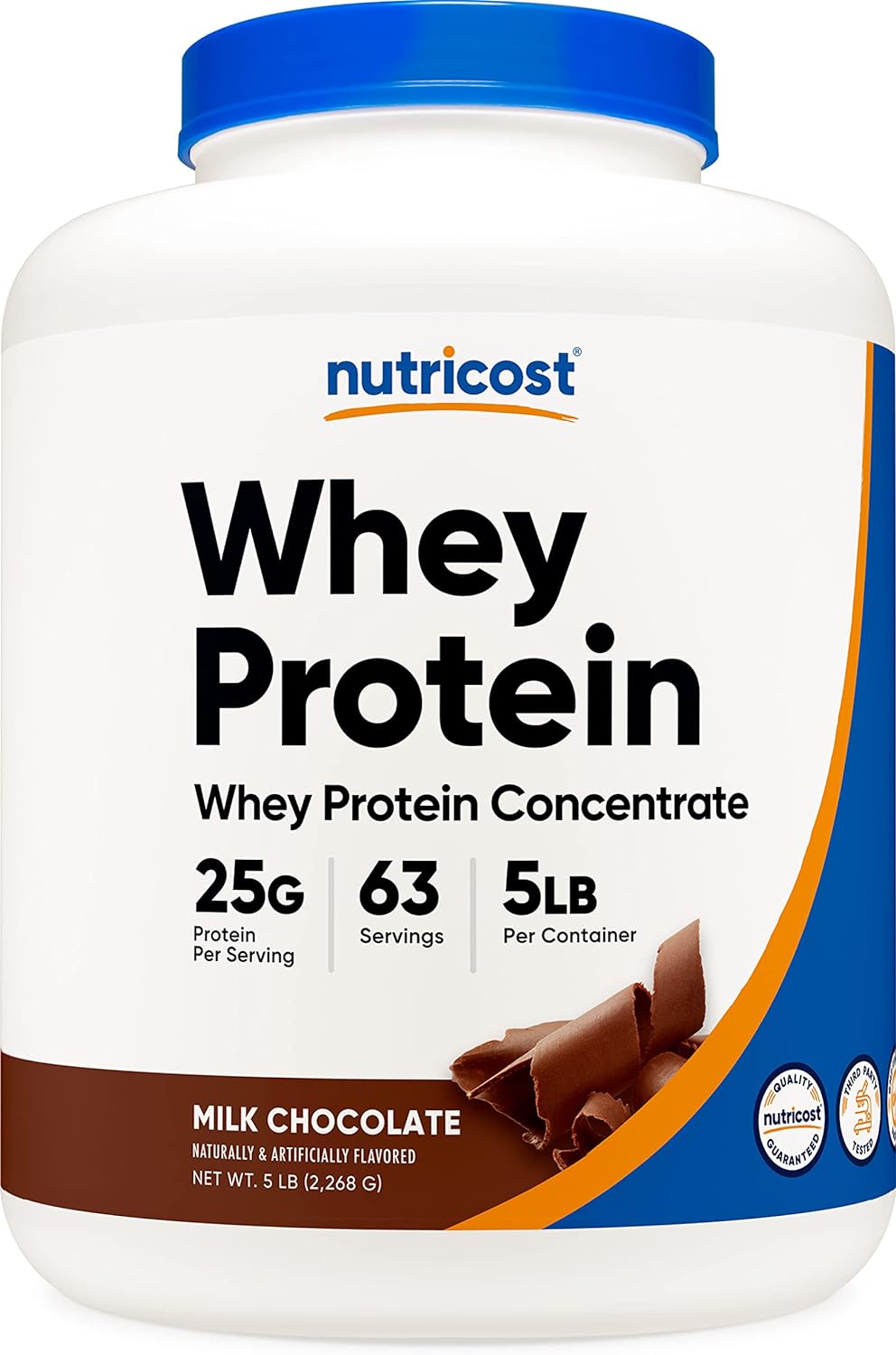 Suplemento Concentrado de proteína de suero Nutricost