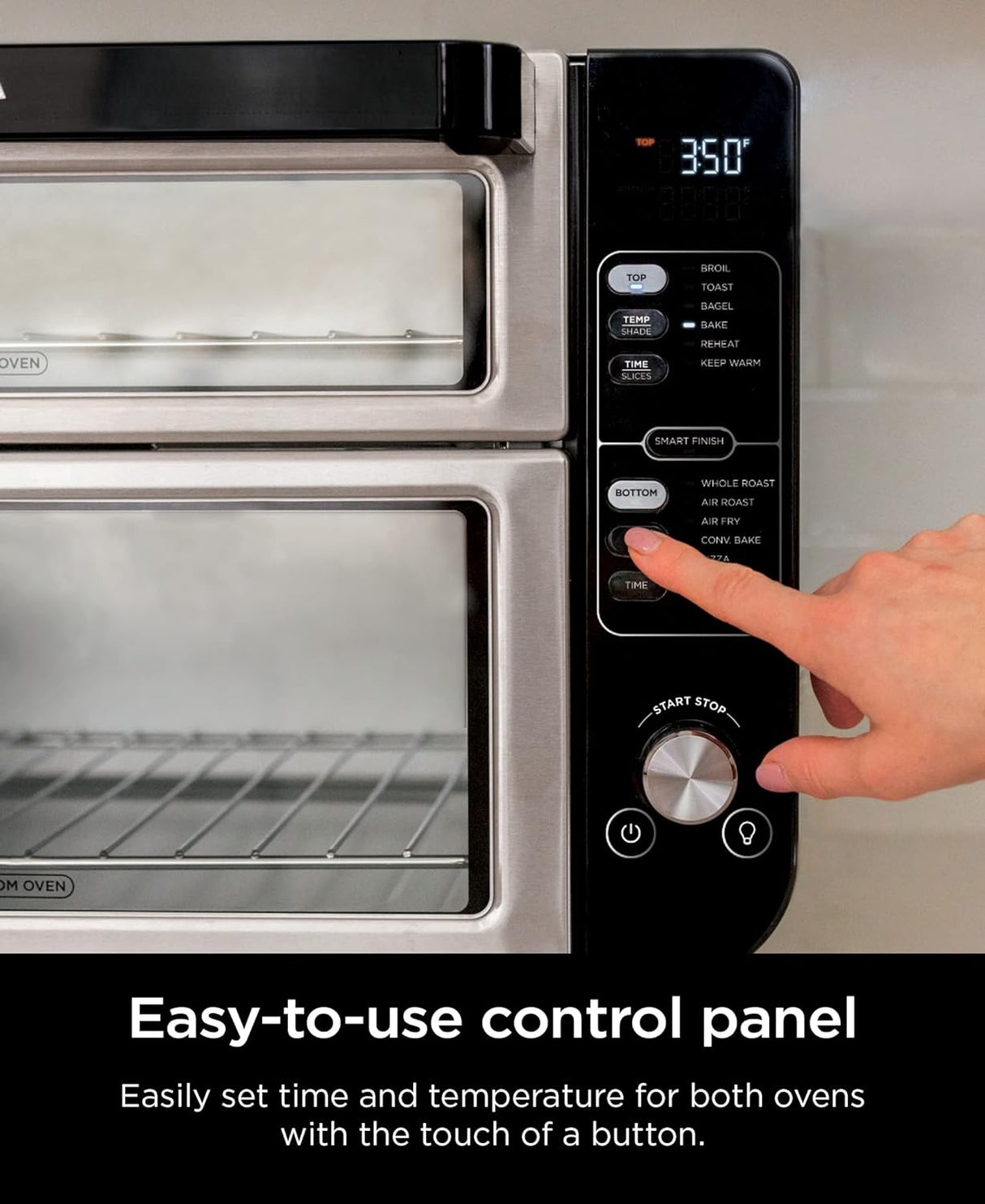 Horno Ninja DCT401 12 en 1, Convección, Air Fry, FlexDoor