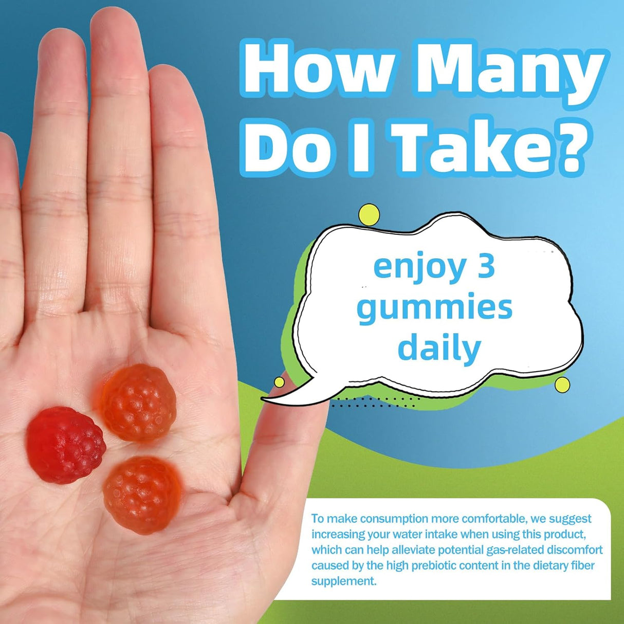 Suplemento de fibra sin azúcar natural salud estomacal