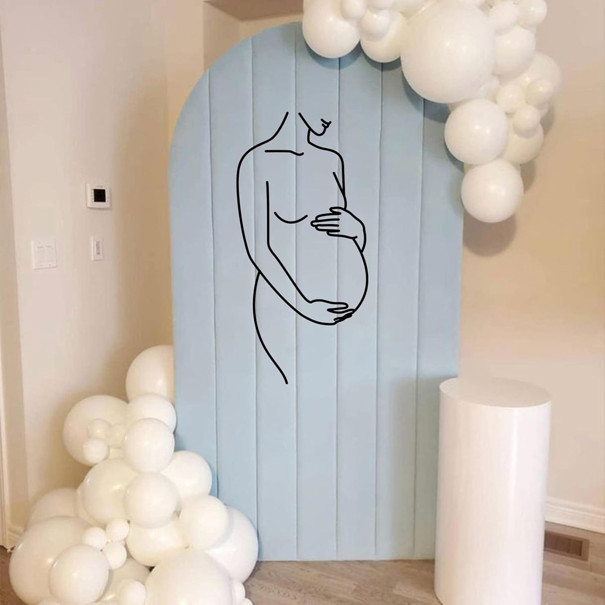 Vinilo Decorativo Embarazo - Stickers para Barriga, Fiesta bebé