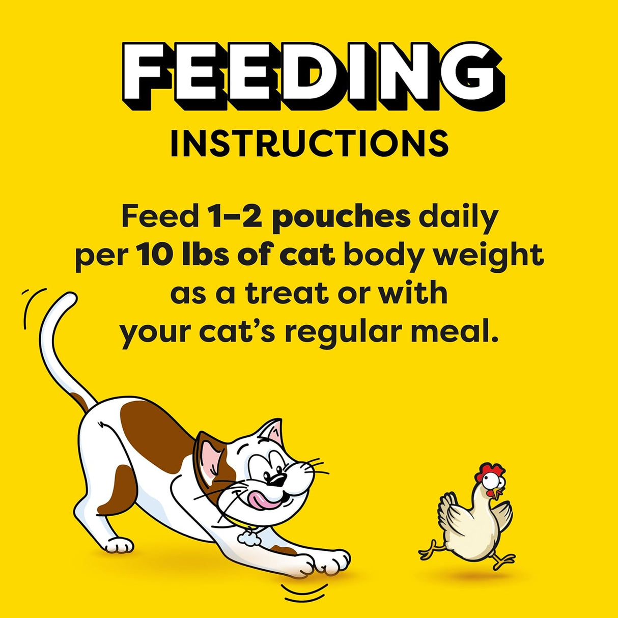 Puré Cremoso para Gatos sabor Pollo 24 bolsas de 0.42 oz