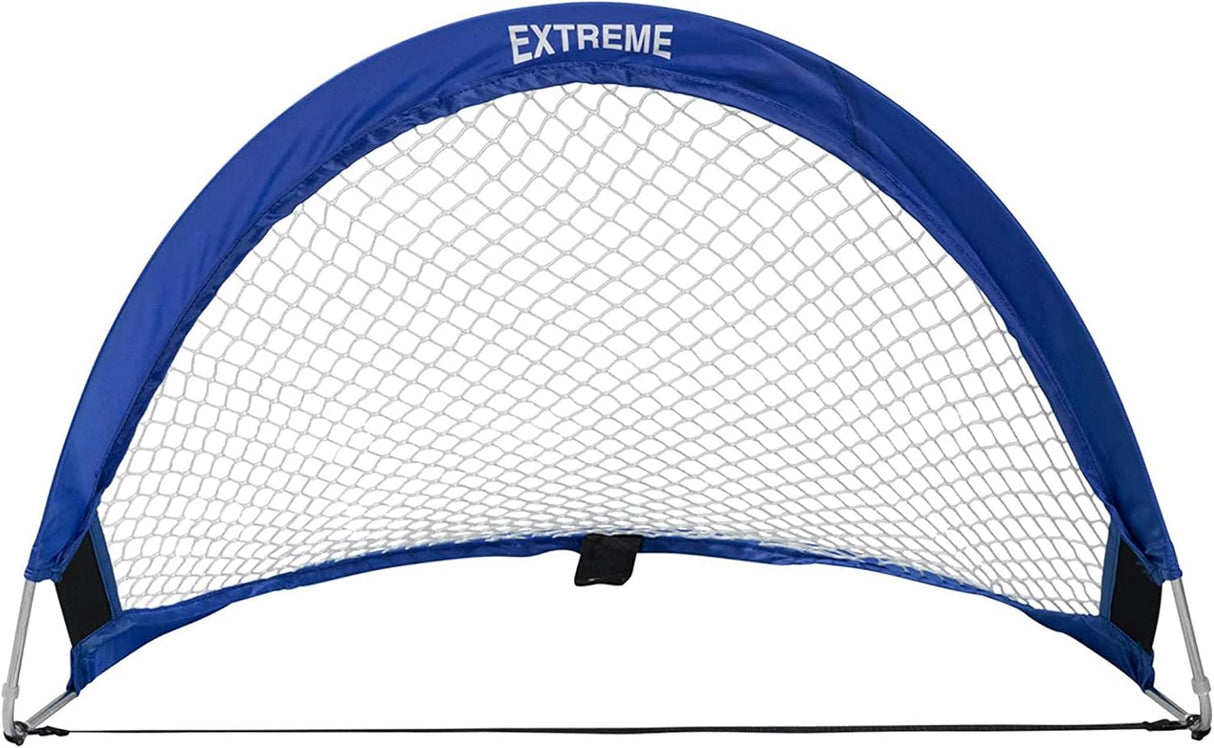 Pack 2 porterias de futbol plegables, facil de armar y llevar