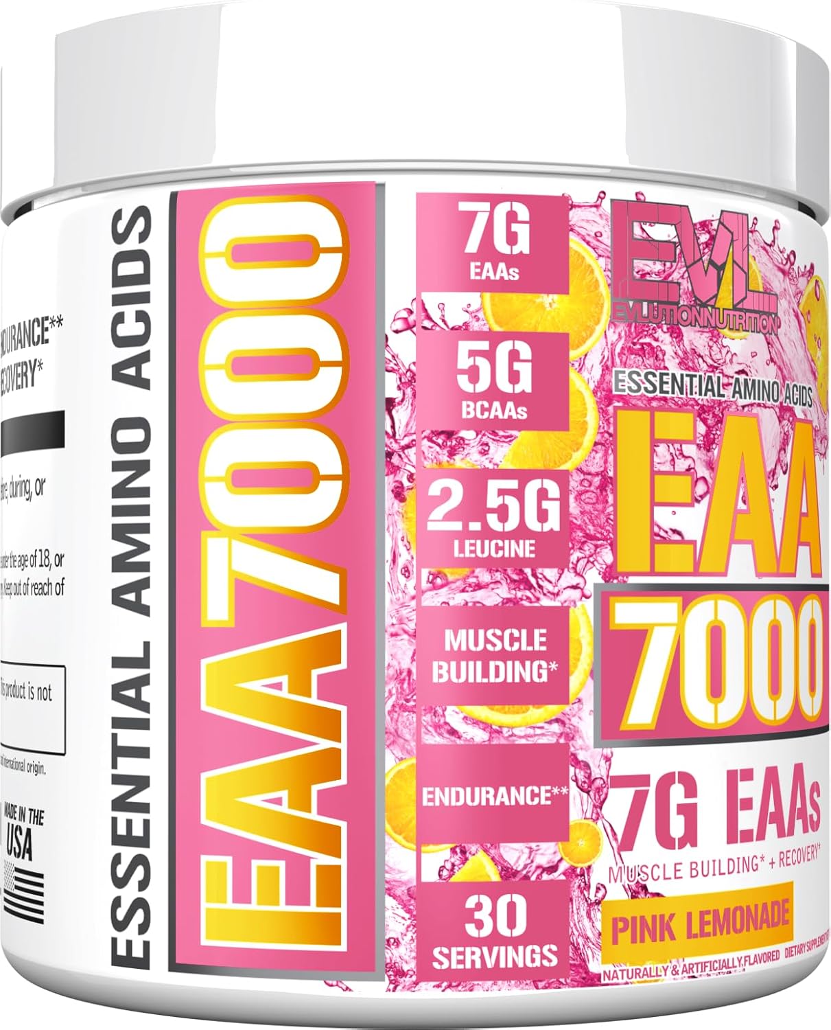 EAA7000 Evlution Nutrition Suplemento de Aminoácidos