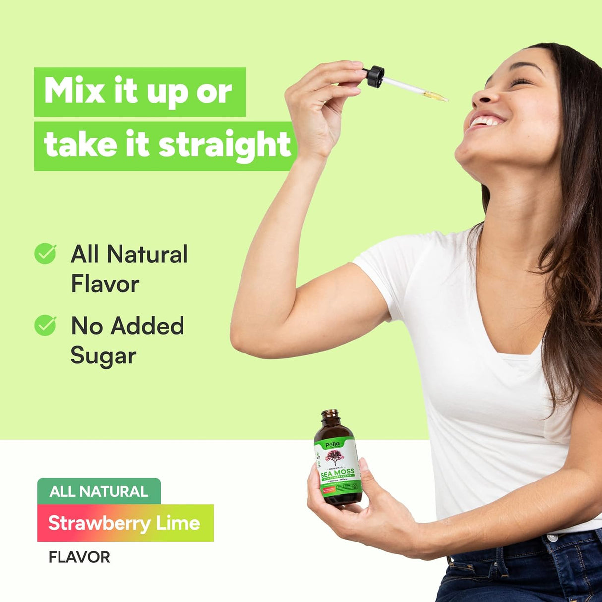 Suplemento Gotas líquidas orgánicas 1000 mg la tiroides