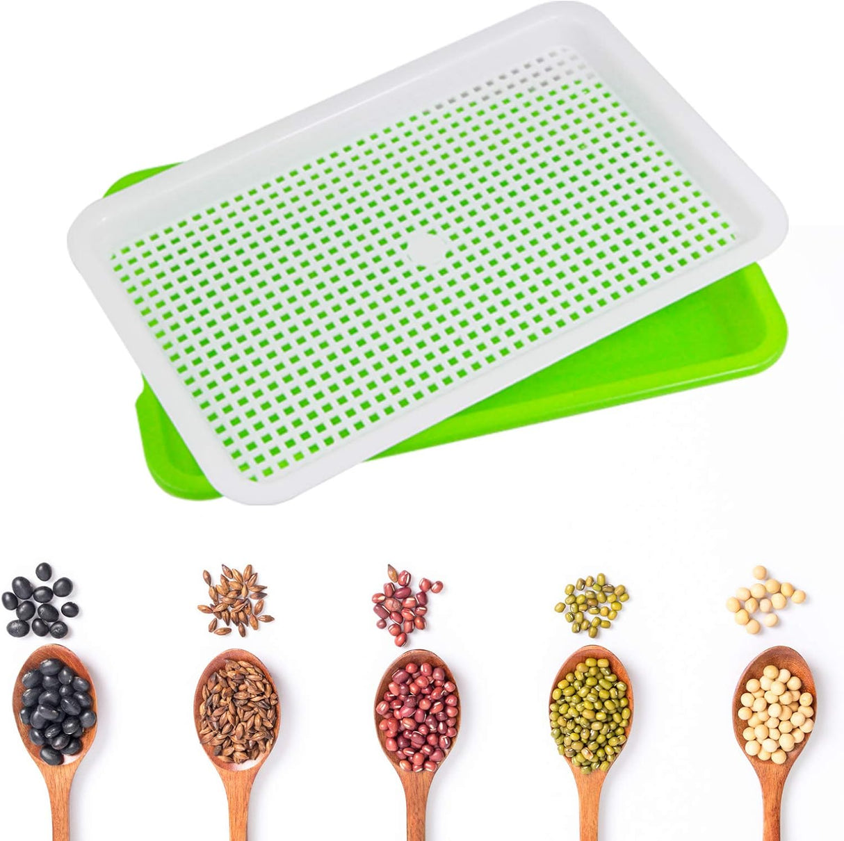 Bandeja para Cultivo 10 bandejas para brotes de semillas