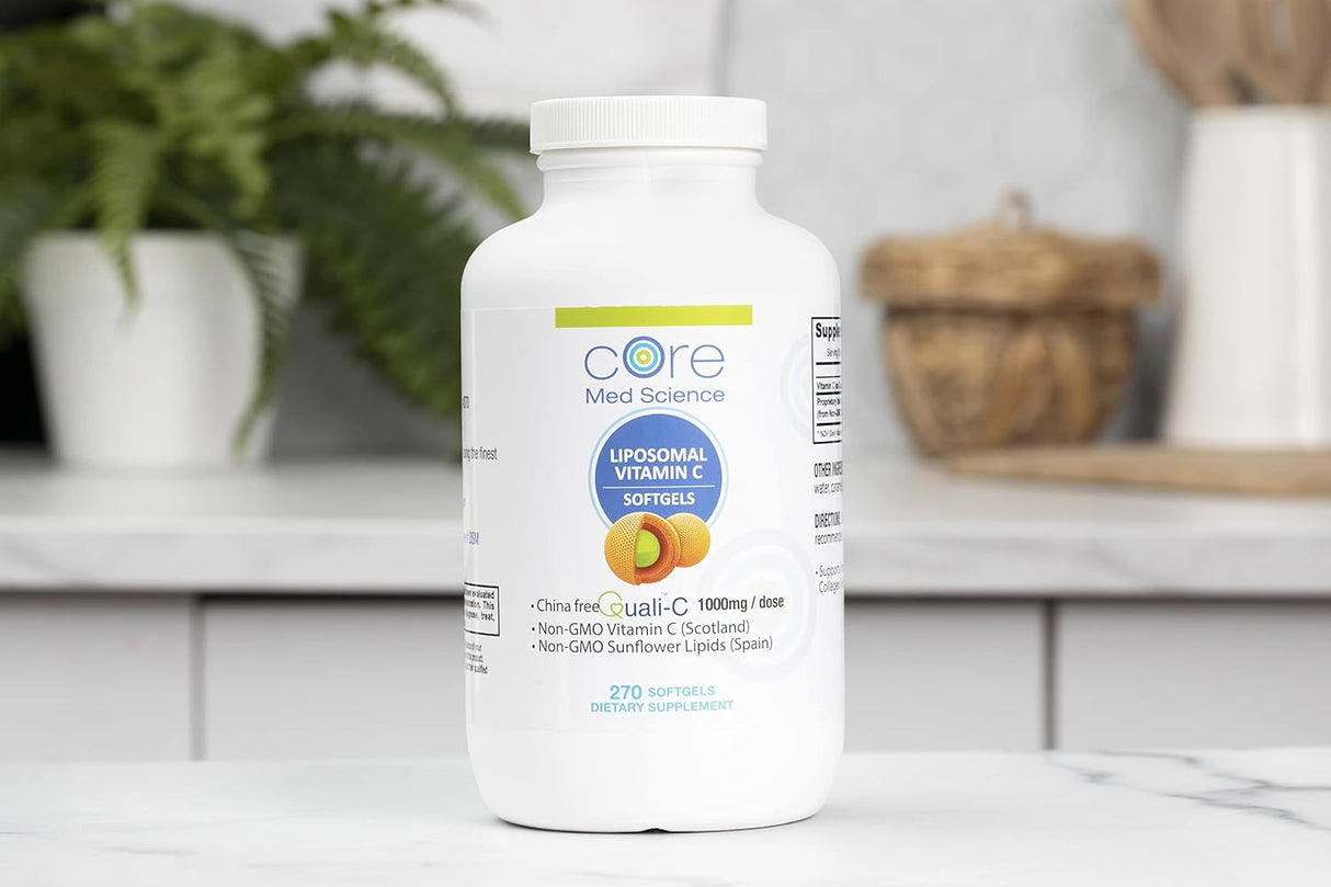 Suplementos Liposomal Vitamina C 1000 mg - 270 cápsulas