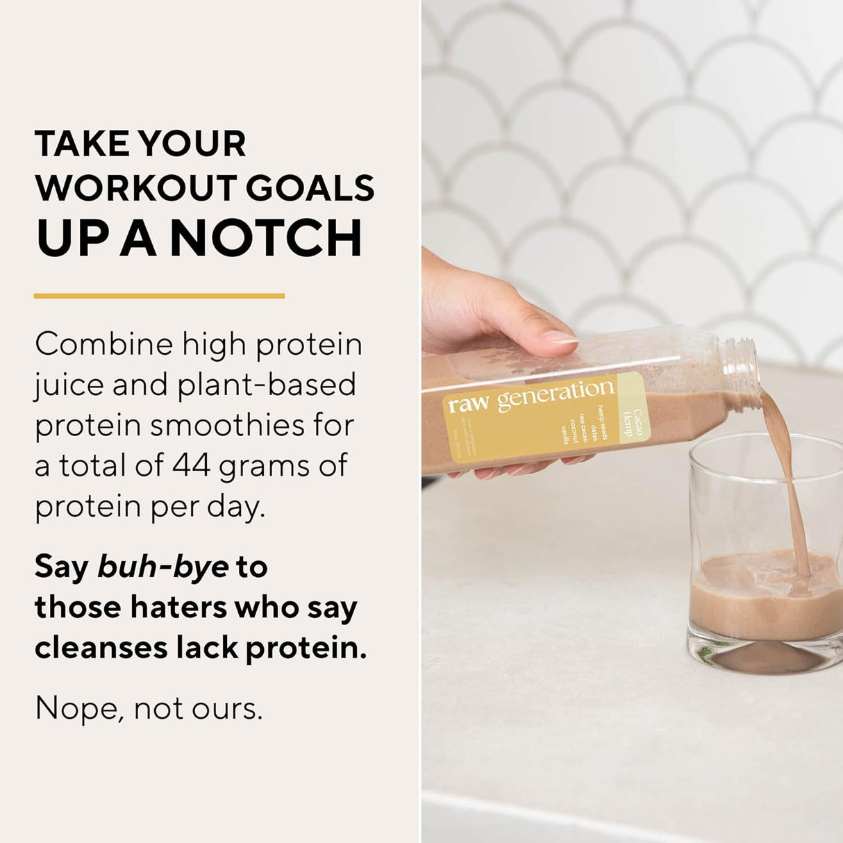 Batidos y Jugos de Proteínas Vegetales