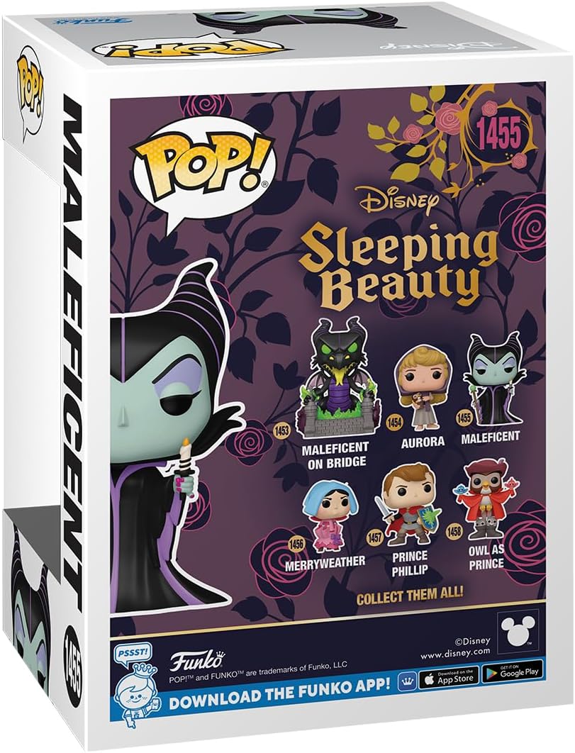 Funko Pop! Disney: Maleficent con Vela - 65 Aniversario