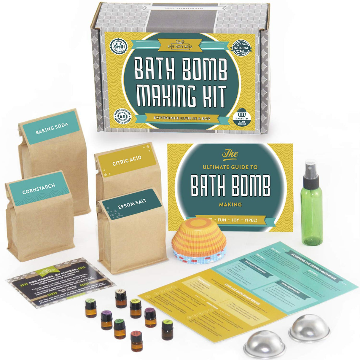 Kit de bomba de baño con juego de moldes