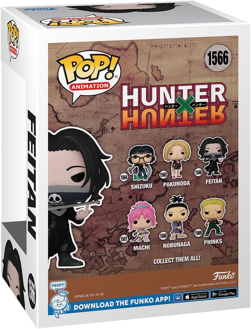 Funko Pop! Hunter x Hunter - Feitan, personaje de anime coleccionable