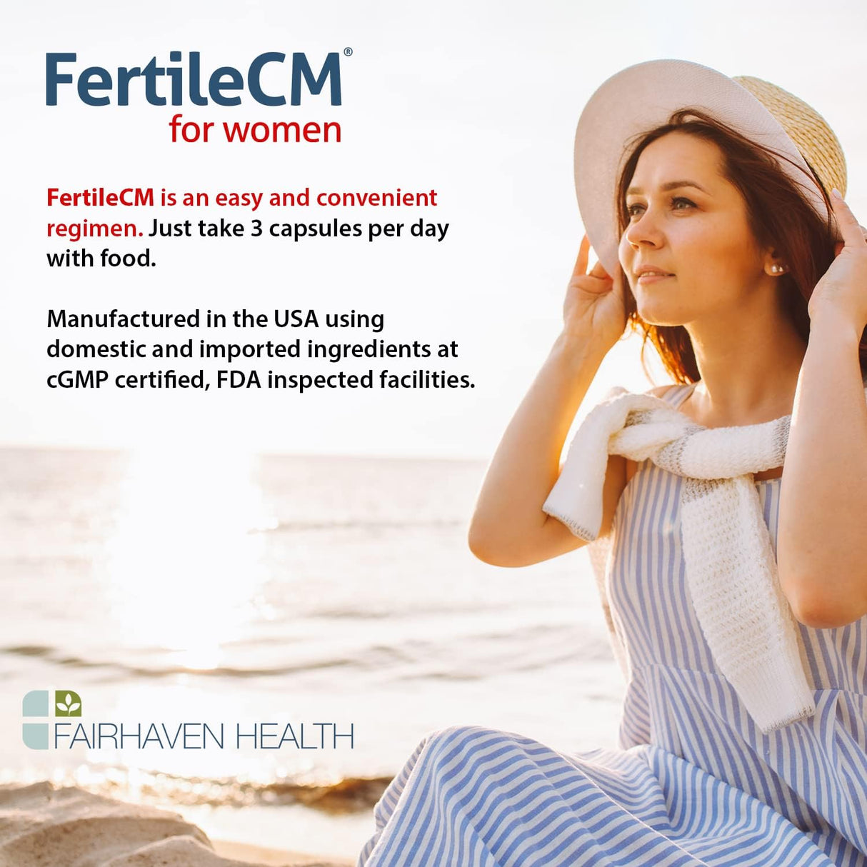Suplemento FertileCM para producir moco cervical fertilidad