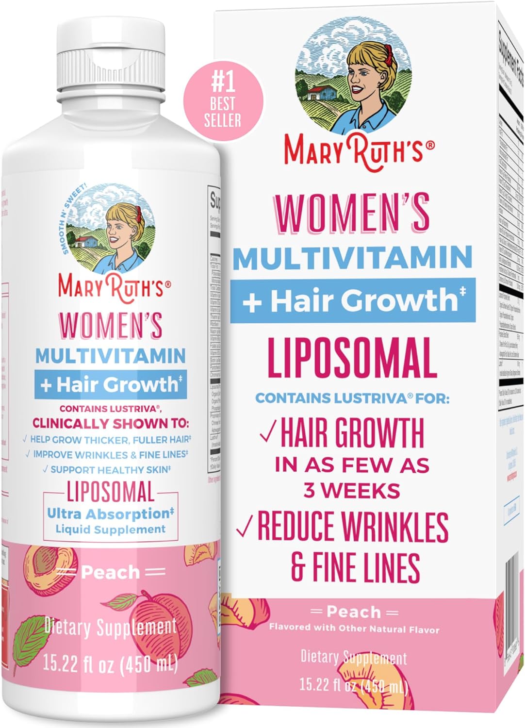 Suplemento Multivitamínico para mujer + liposomal 450ml