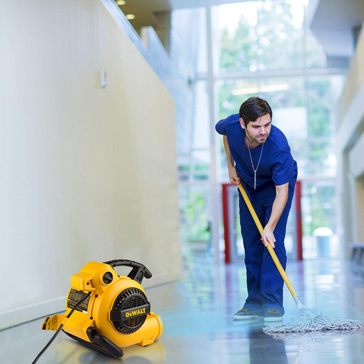 Ventilador Industrial DEWALT 600 Cfm y 3 Velocidades DXAM-2260