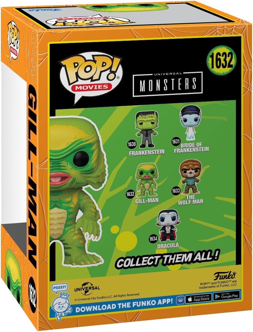 Funko Pop! Películas: Monstruos Universales - Gill-Man Figura