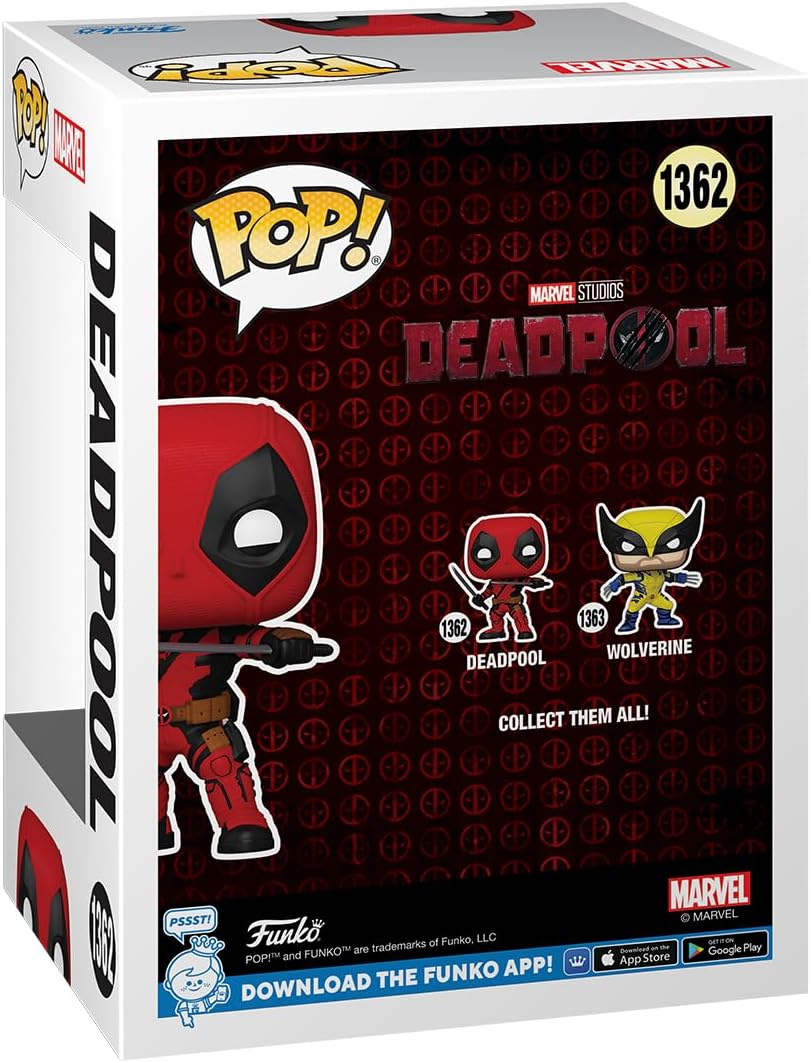 Muñeco Funko Pop! Marvel: Deadpool - Personaje Deadpool