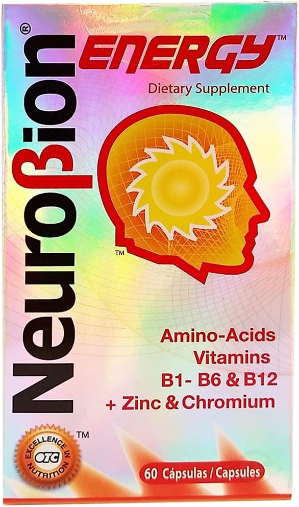 Suplemento Neurobion Aminoácidos Energéticos 60 und pack 3