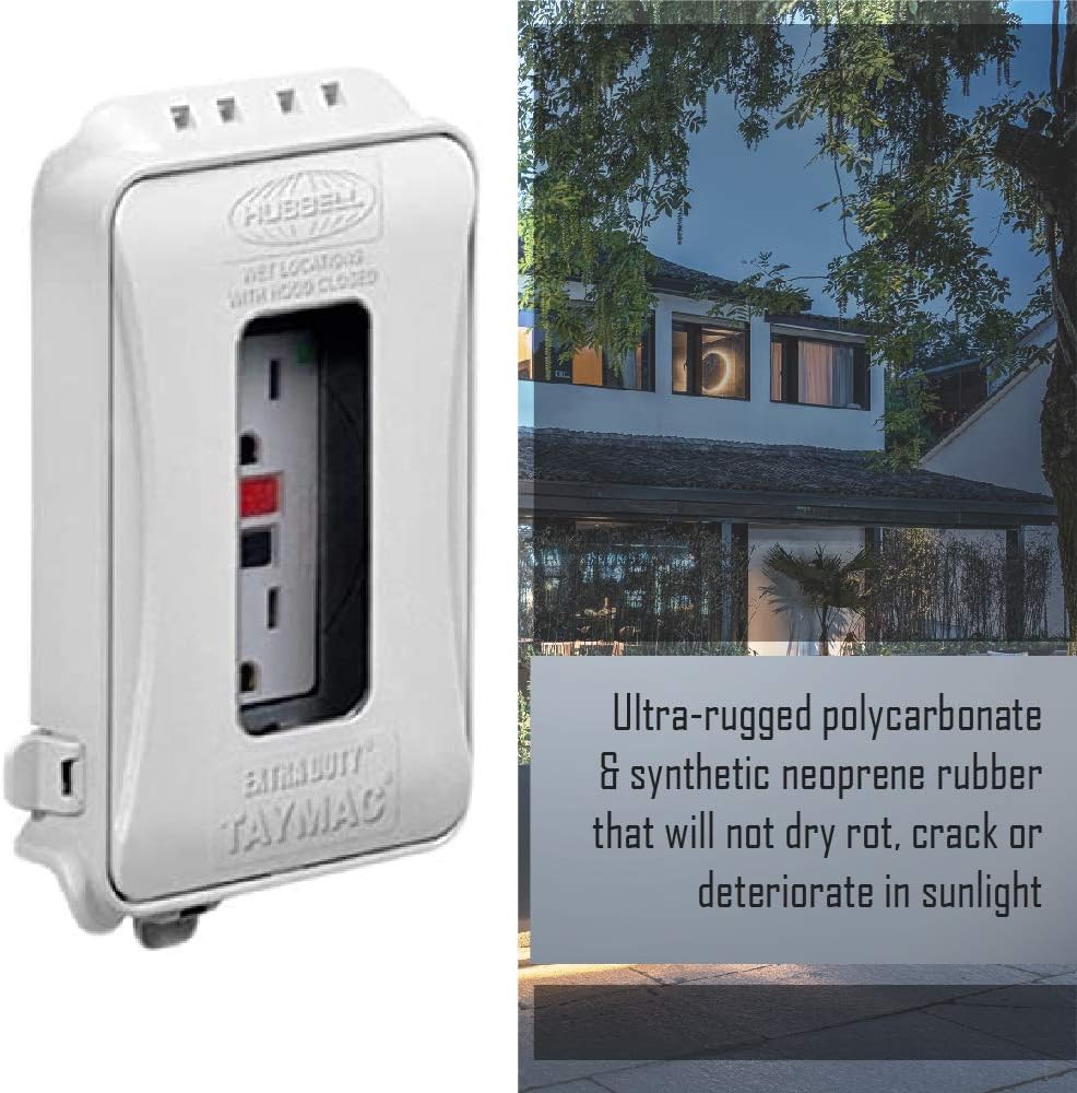 Protector de toma horizontal y vertical ML500W TayMac