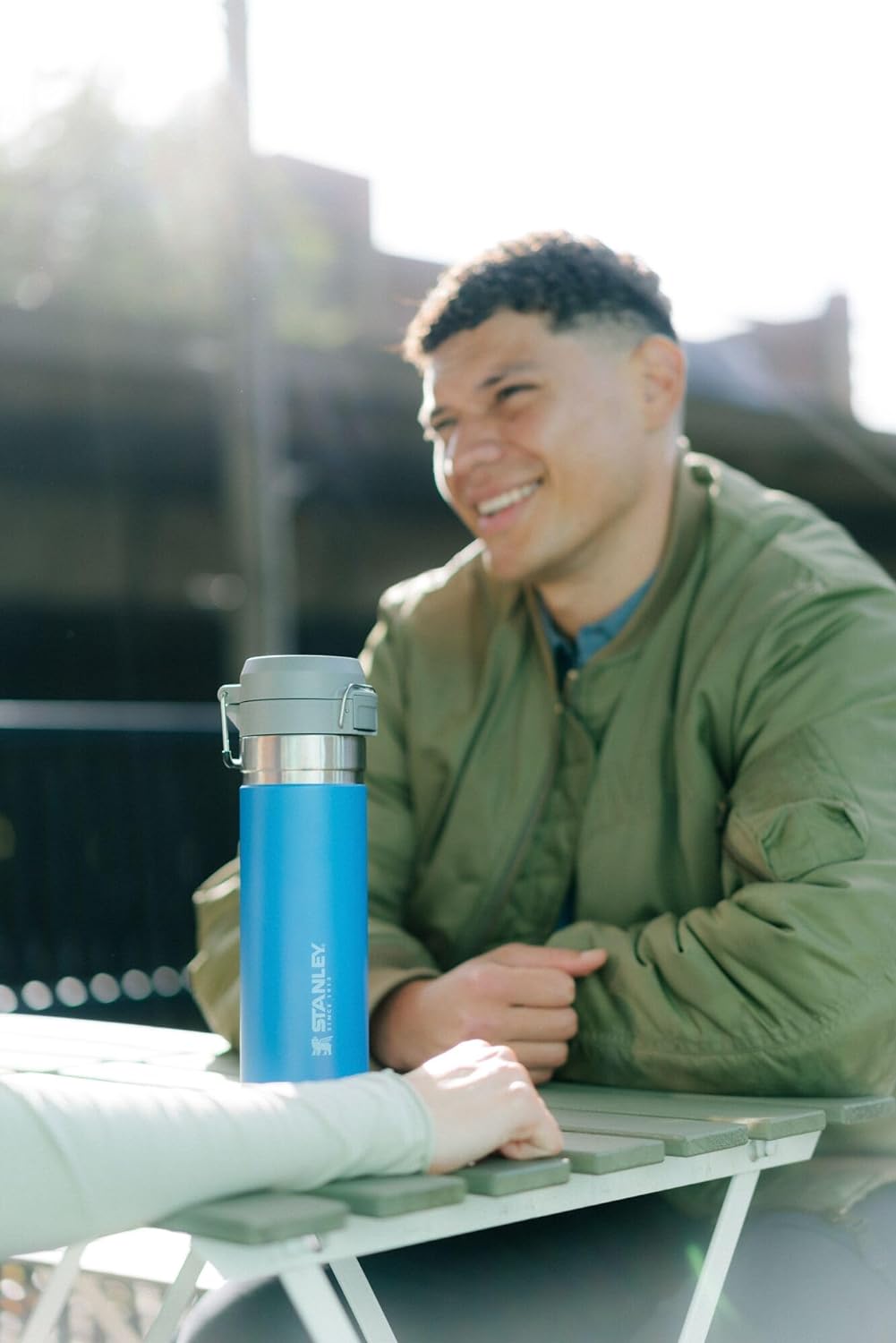 Botella de Agua de Apertura Rápida Quick Flip GO