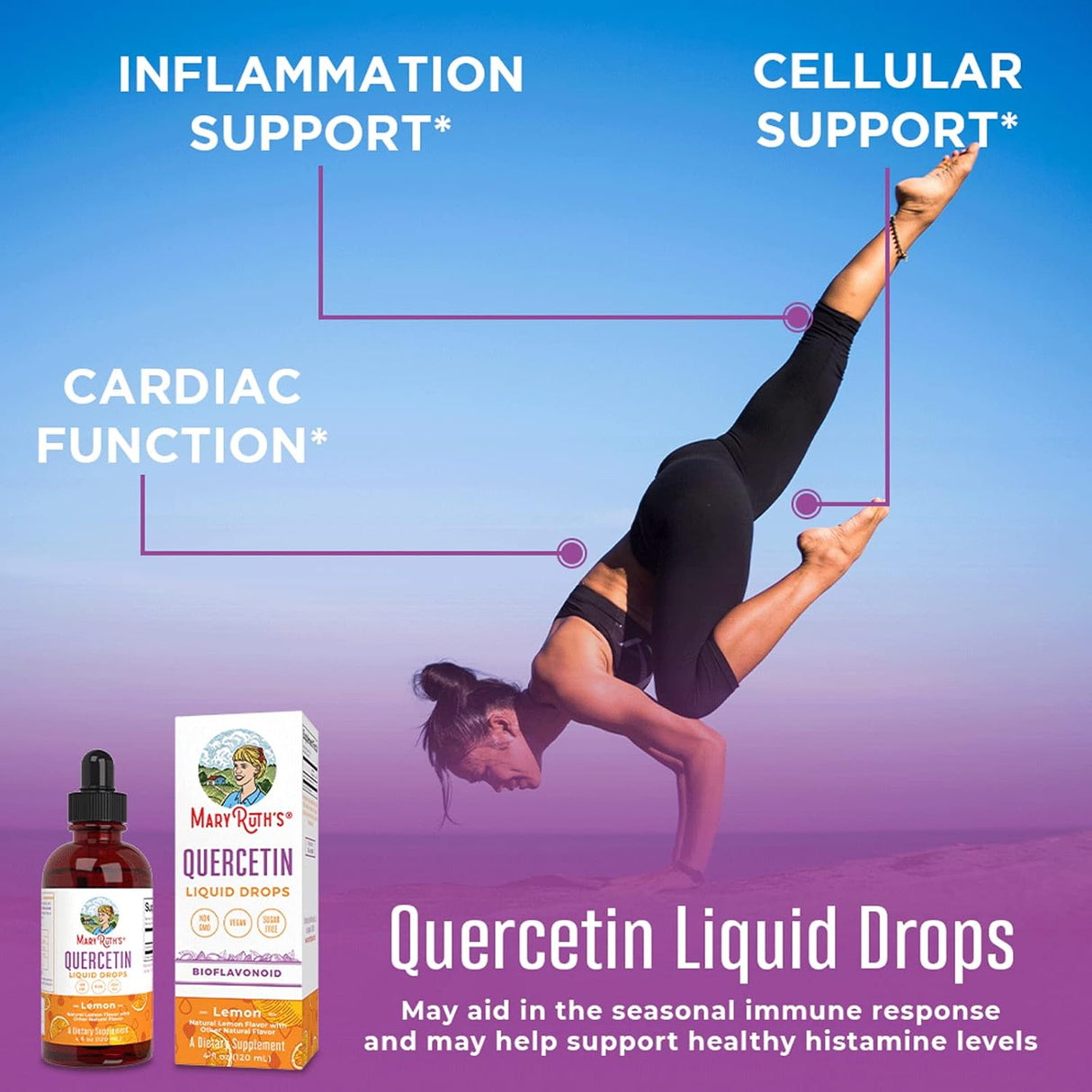 Suplementos Alimenticios Sin azúcar Quercetina líquida