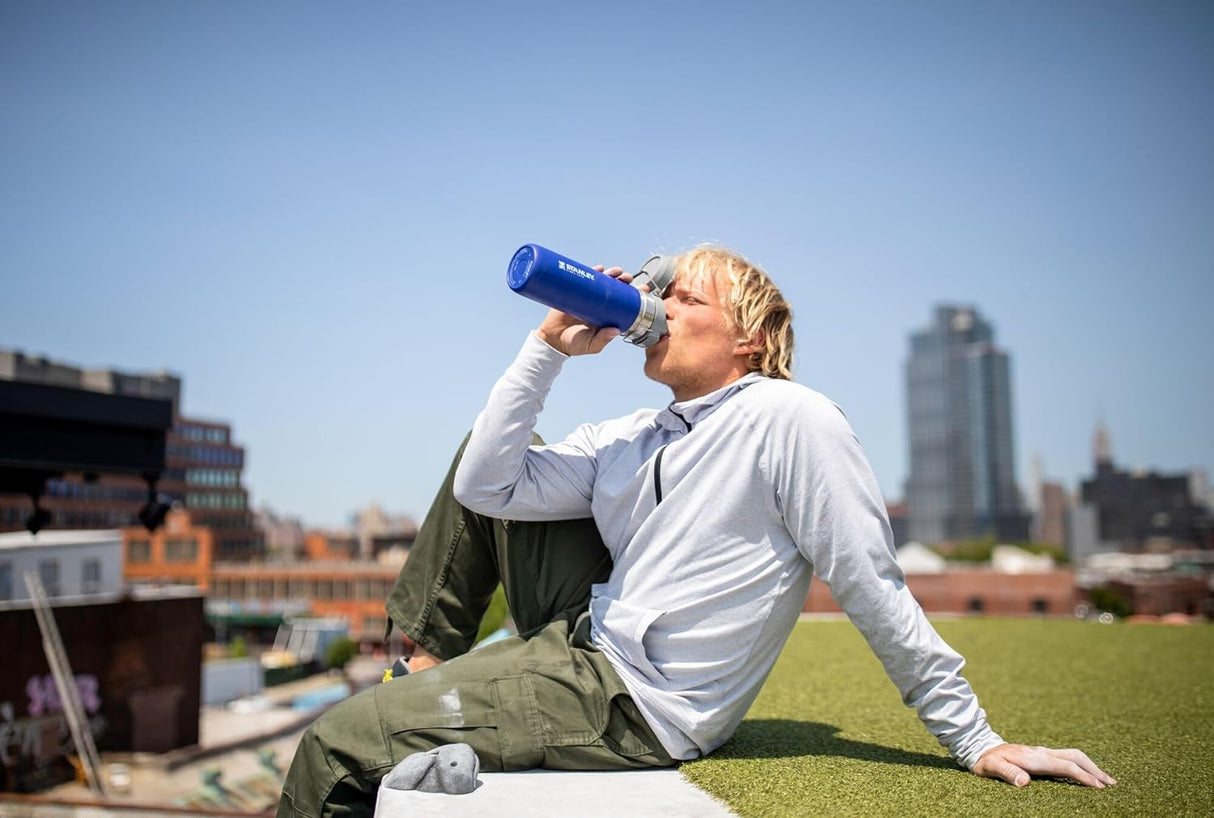 Botella de Agua de Apertura Rápida Quick Flip GO