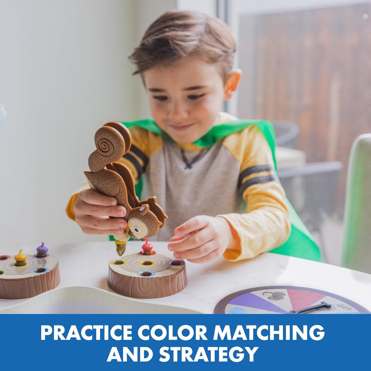 Juego de Mesa Sneaky Snacky Squirrel, educativo para niños 3+