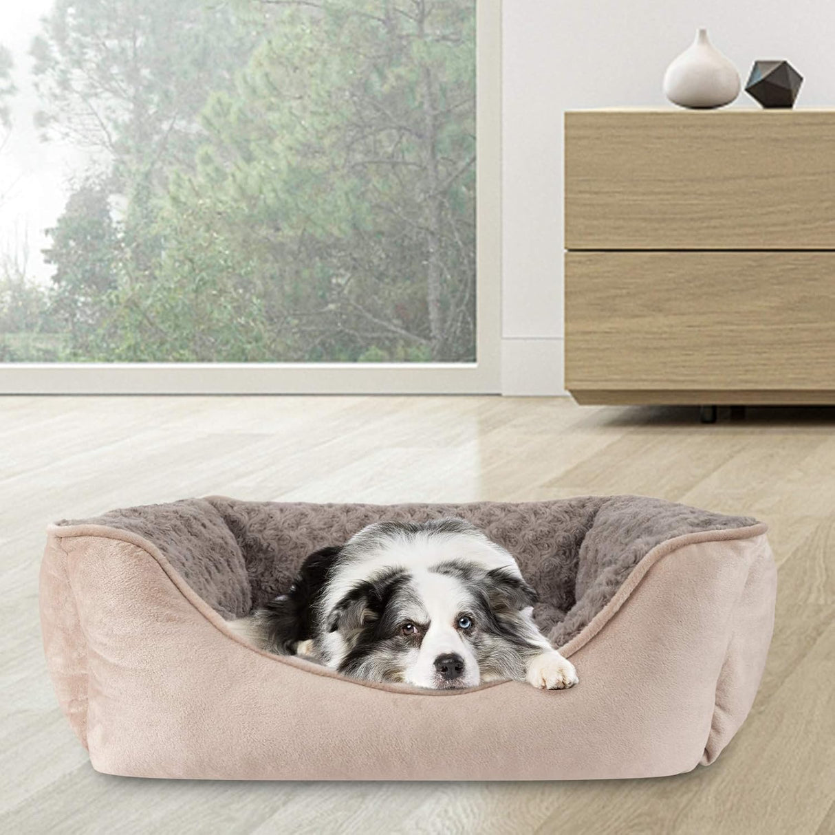 Cama para perros JOEJOY, ortopédica, lavable, tamaño múltiple