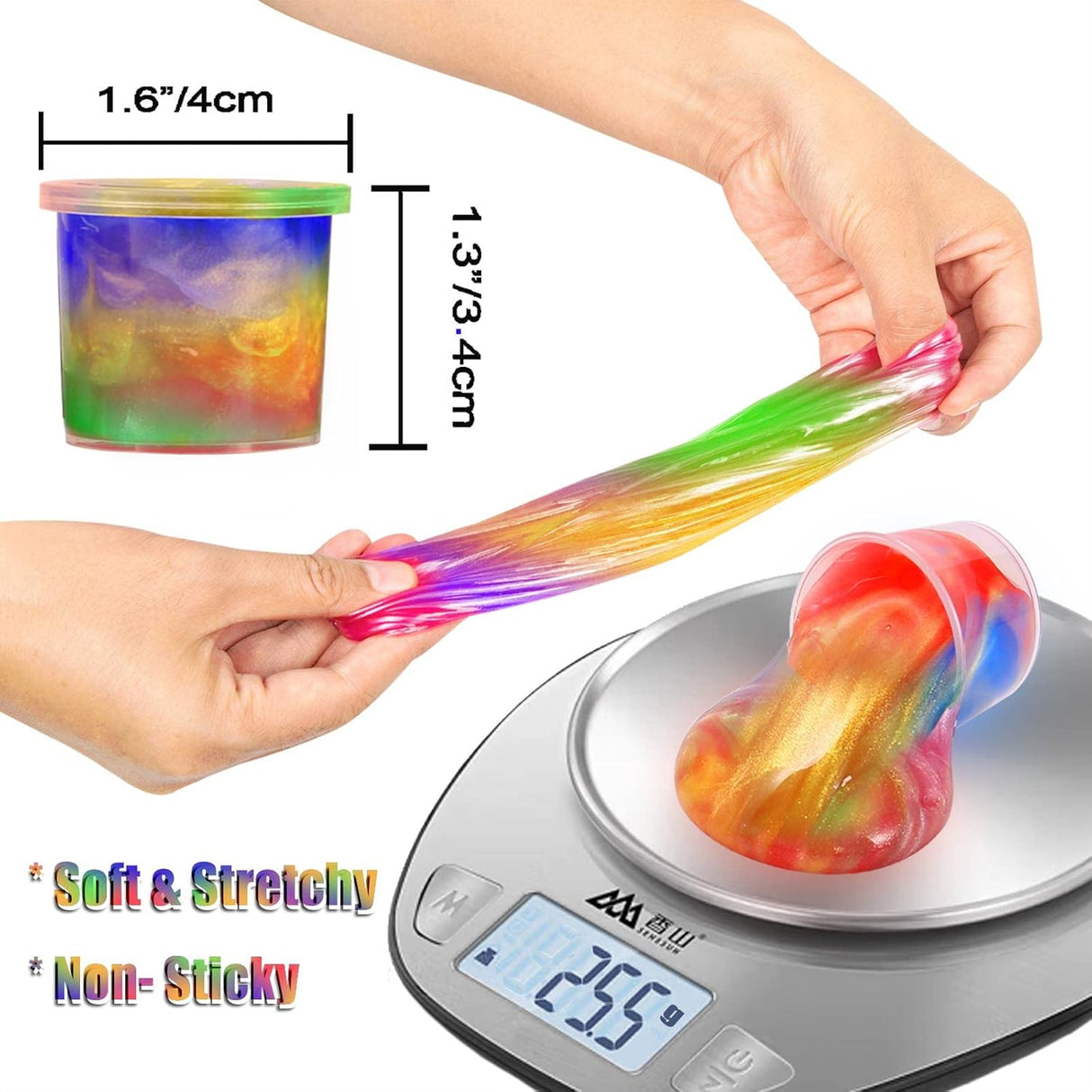 Mini Slime, Galaxy Slime para Fiestas y Premios en Clase