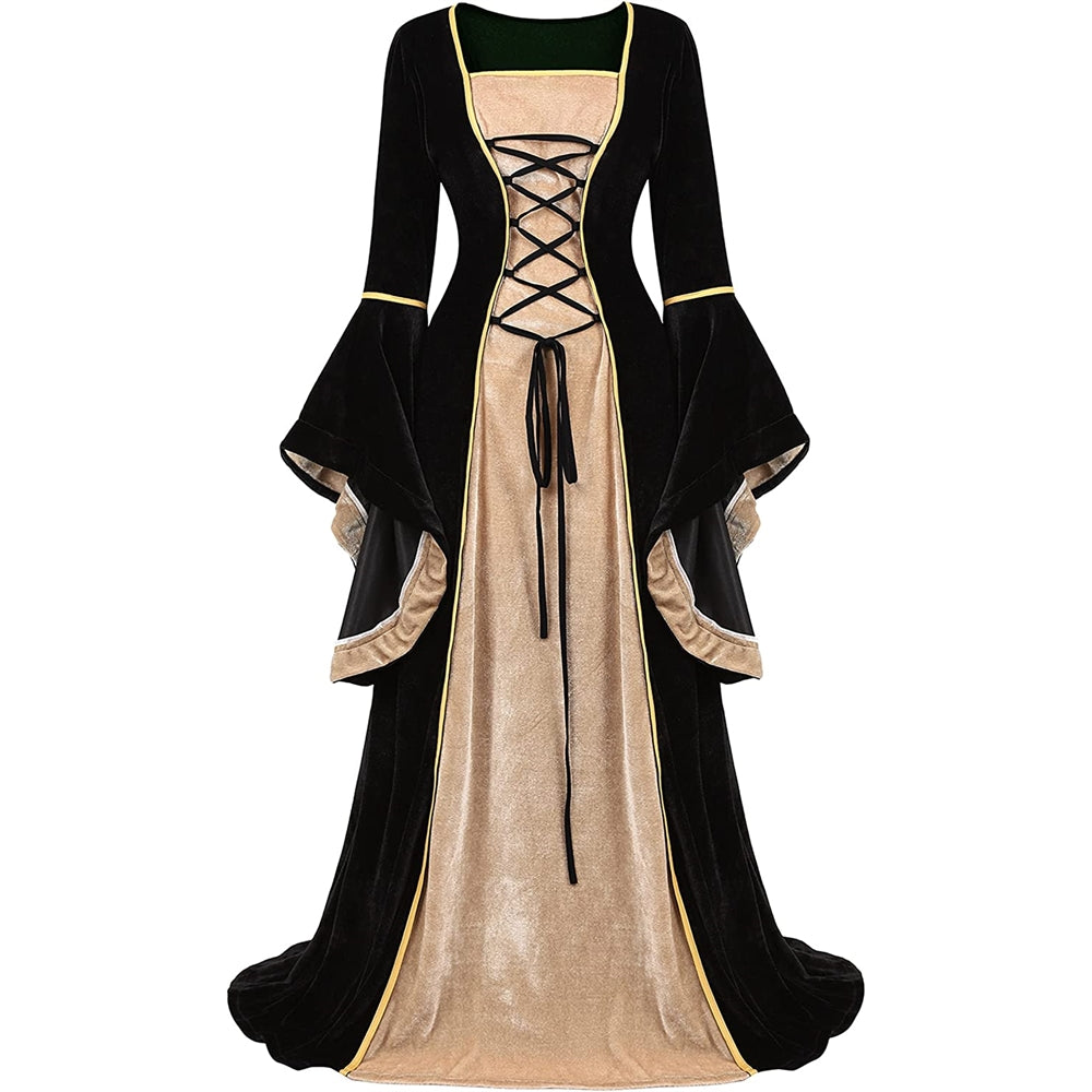 Disfraces de vestido irlandés de terciopelo talla M