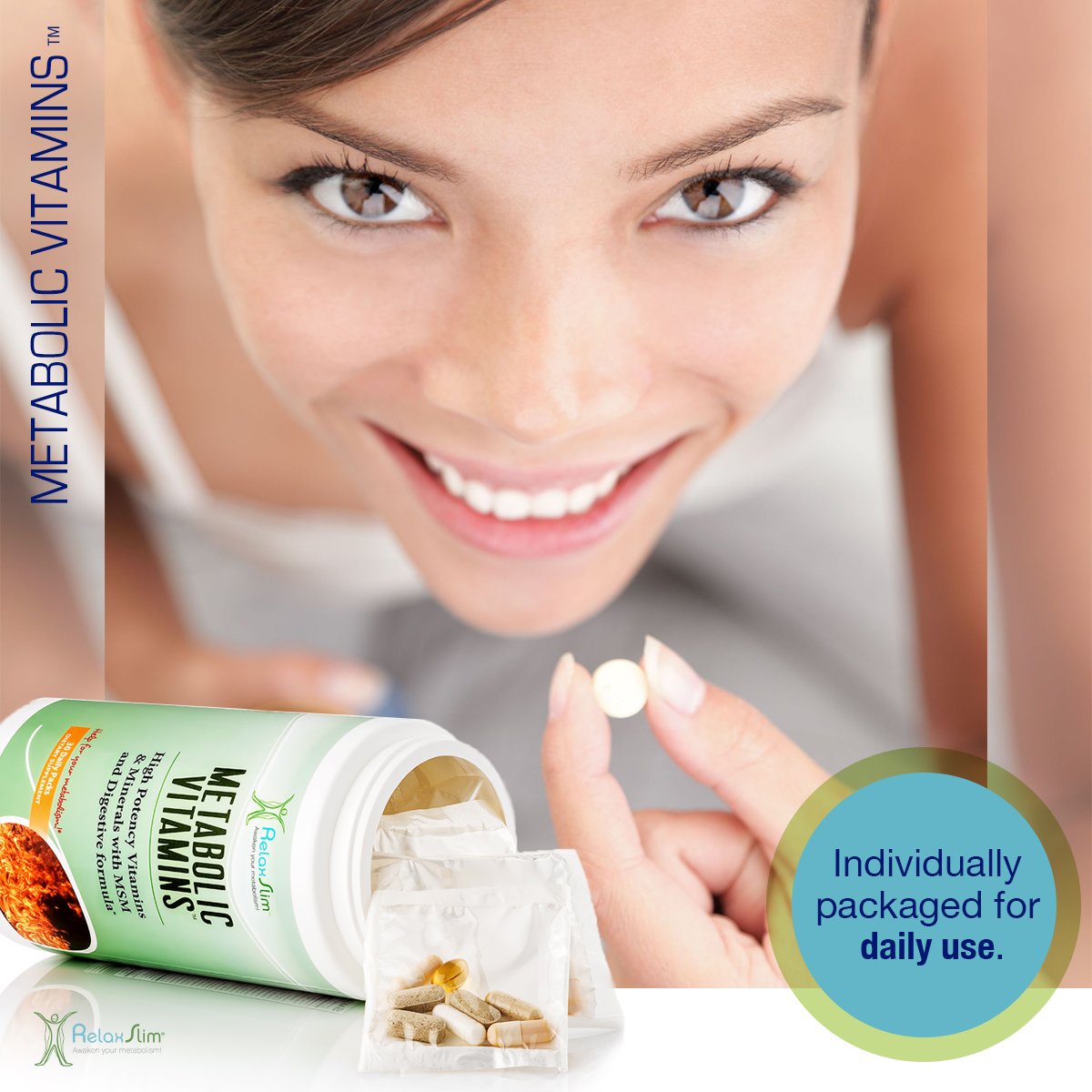 Vitaminas metabólicas pérdida de peso y minerales