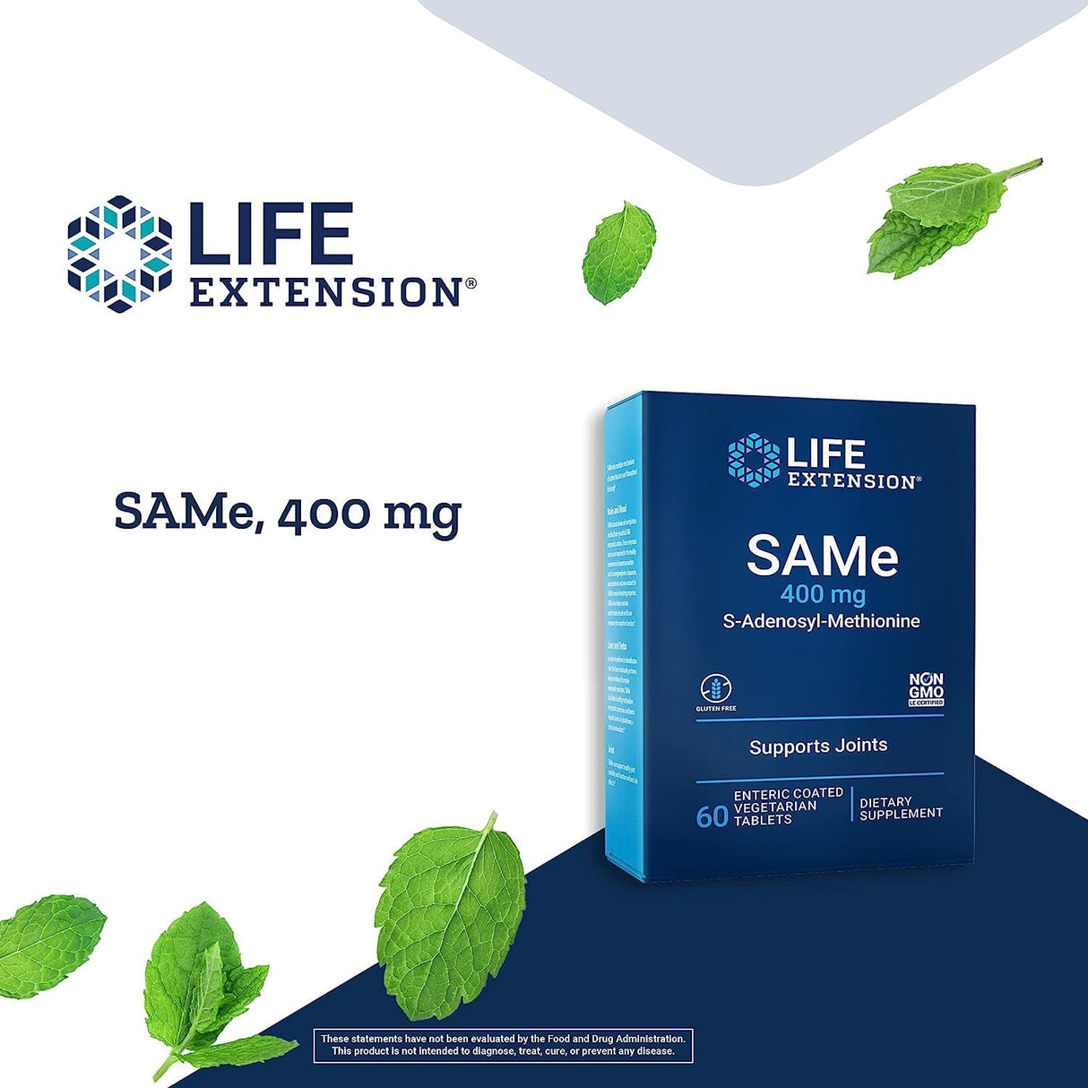 Life Extension Same 400 mg (S-adenosil-metionina) 60 unid