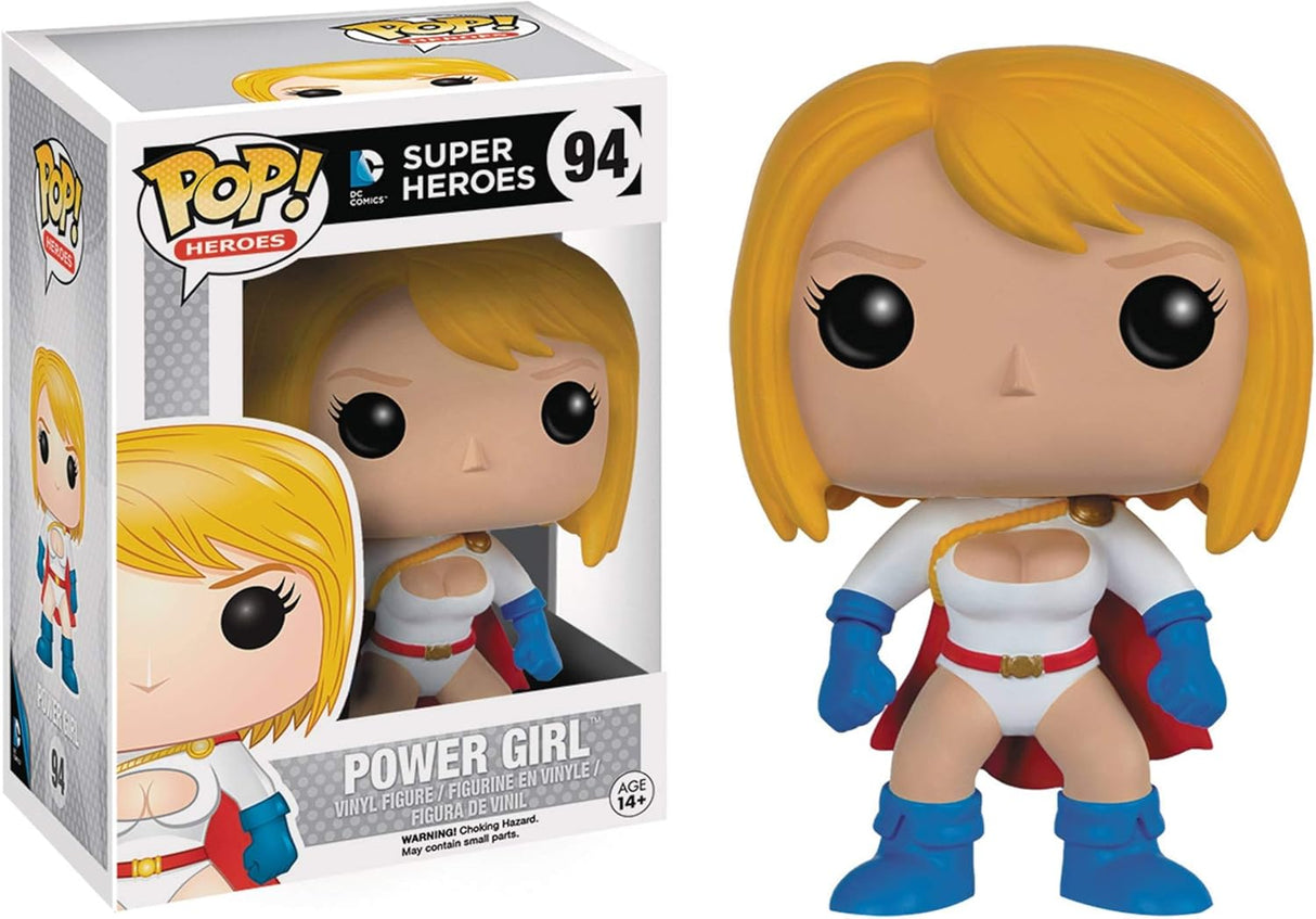 Figura Funko Vinyl Power Girl, POP DC Heroes, 3.75 pulgadas