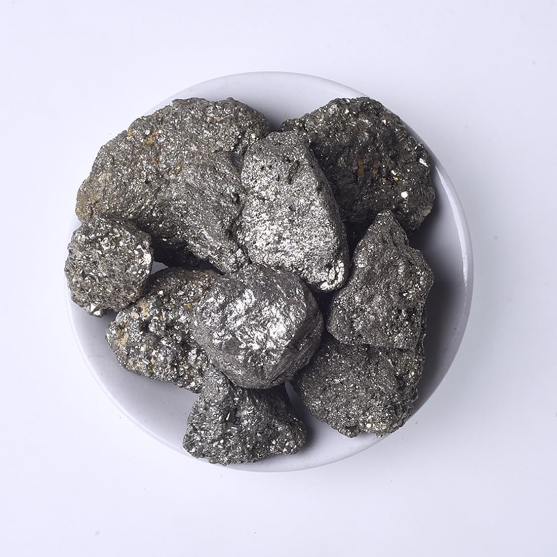 Cristales Crudos de Calcopirita para Decoración y Sanación