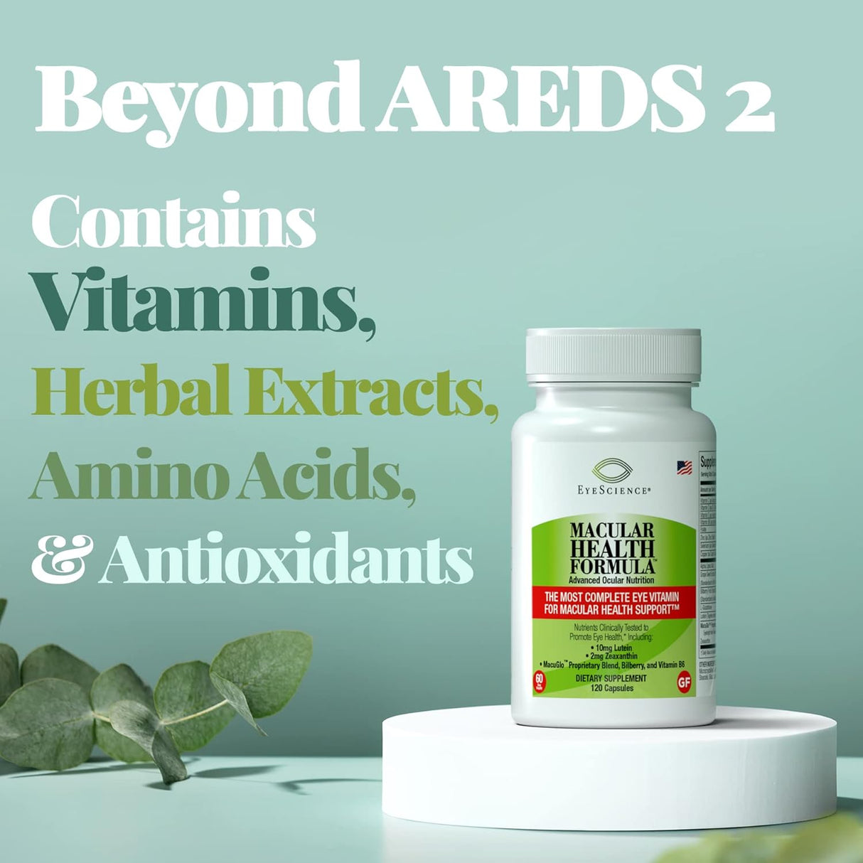 Fórmula de salud macular – 120 cápsulas nutricional