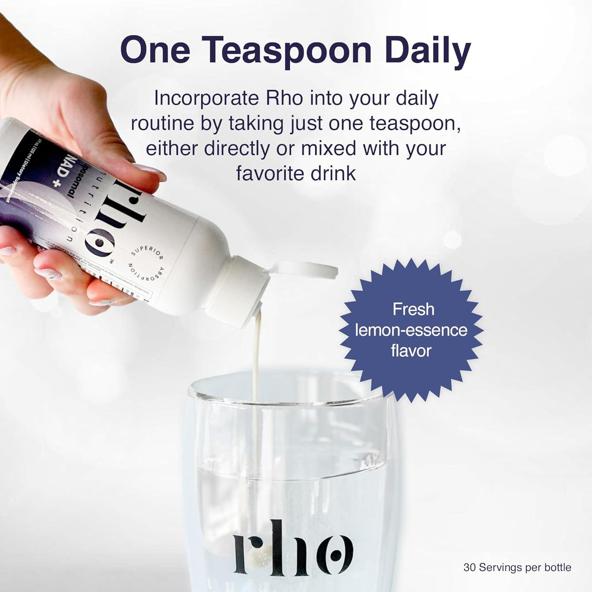 Suplemento Liposomal NAD+ - NMN o ribósido de nicotinamida