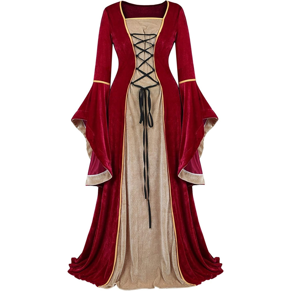 Disfraces de Vestido medieval renacentista de hada talla XL