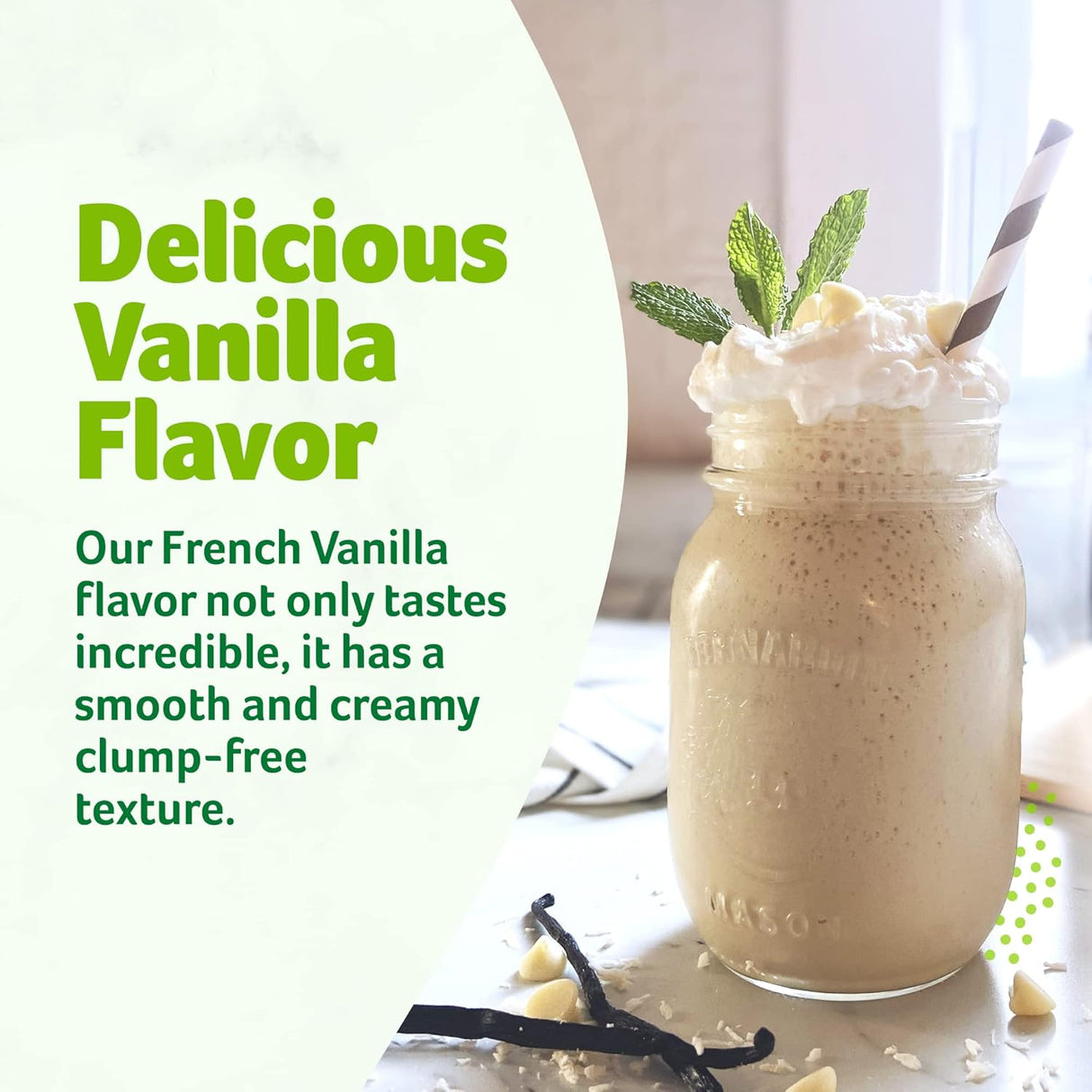 Suplementos Alimenticios Batido de proteína orgánica