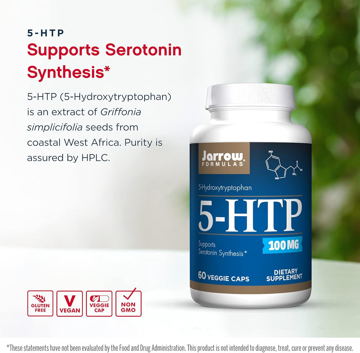 Suplementos Alimenticios 5-HTP 0.00176 oz