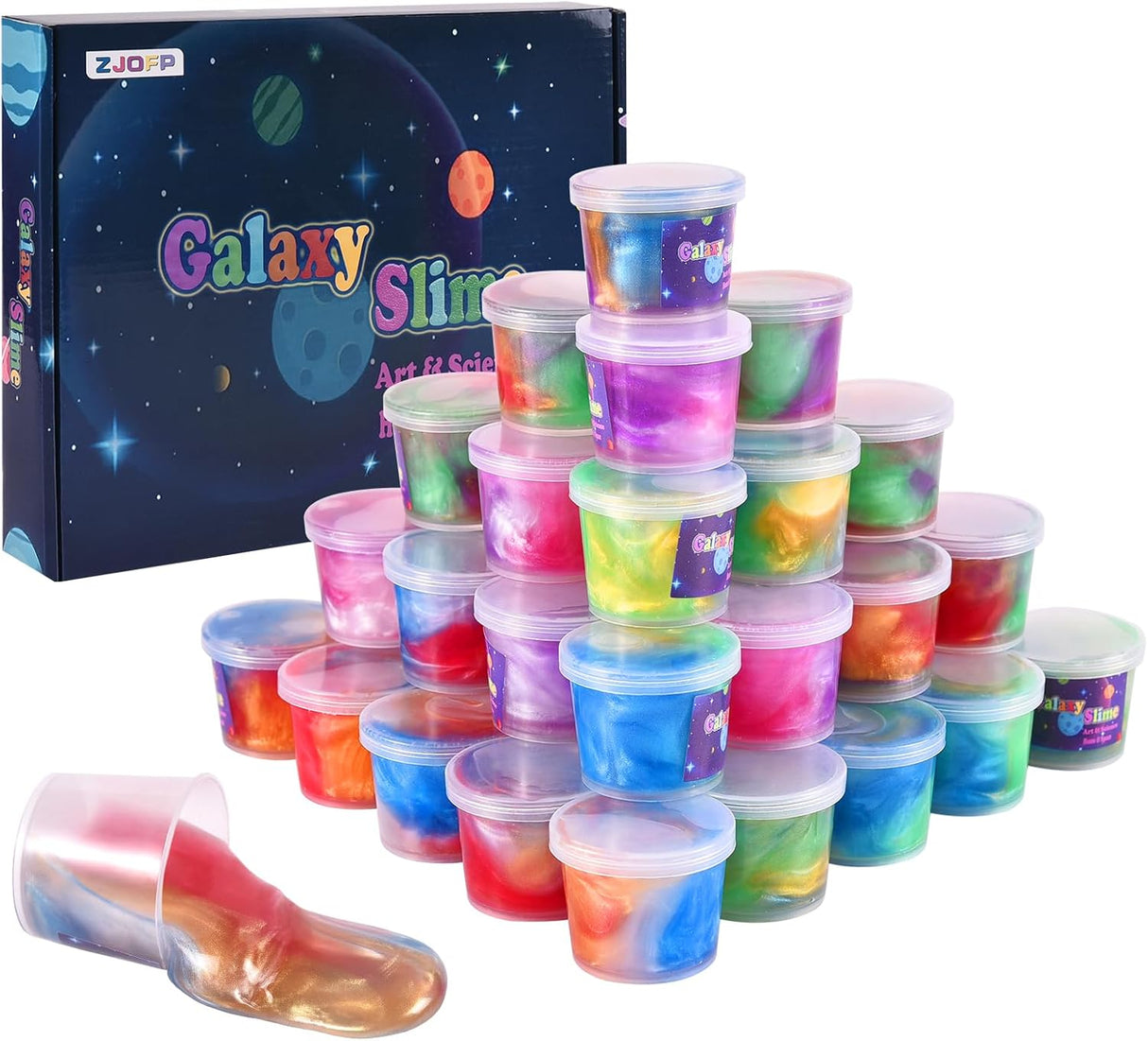 Kit de Slime Galáctico, Juguete Antiestrés para Niños