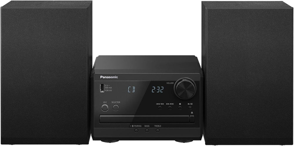 Sistema Estéreo Compacto Panasonic con Bluetooth y CD SC-PM270PP-K